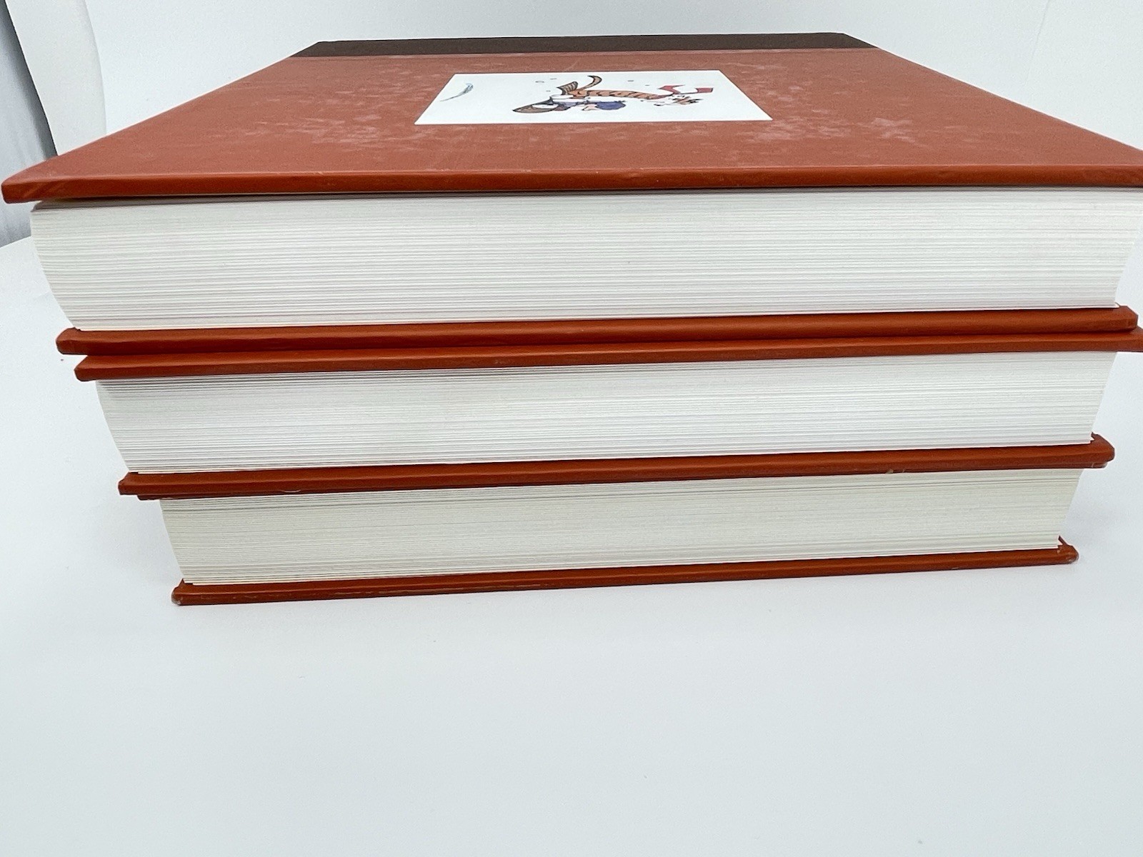 Vtg Complete Calvin and Hobbes 3 Volume Hardcover 1st Ed. Bill Watterson Cover