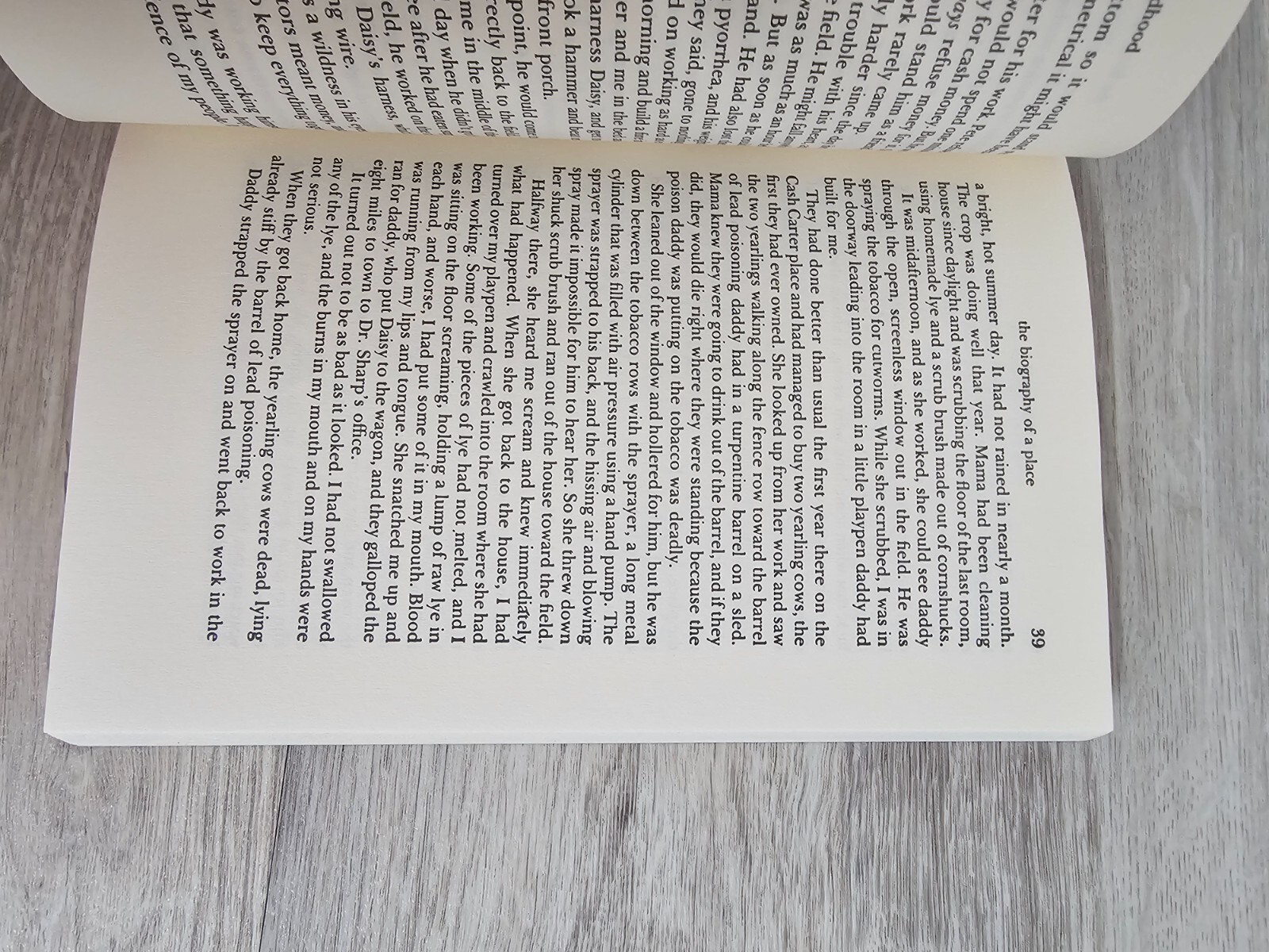 SIGNED! A Childhood: The Biography of a Place By Crews, Harry 1st print pb