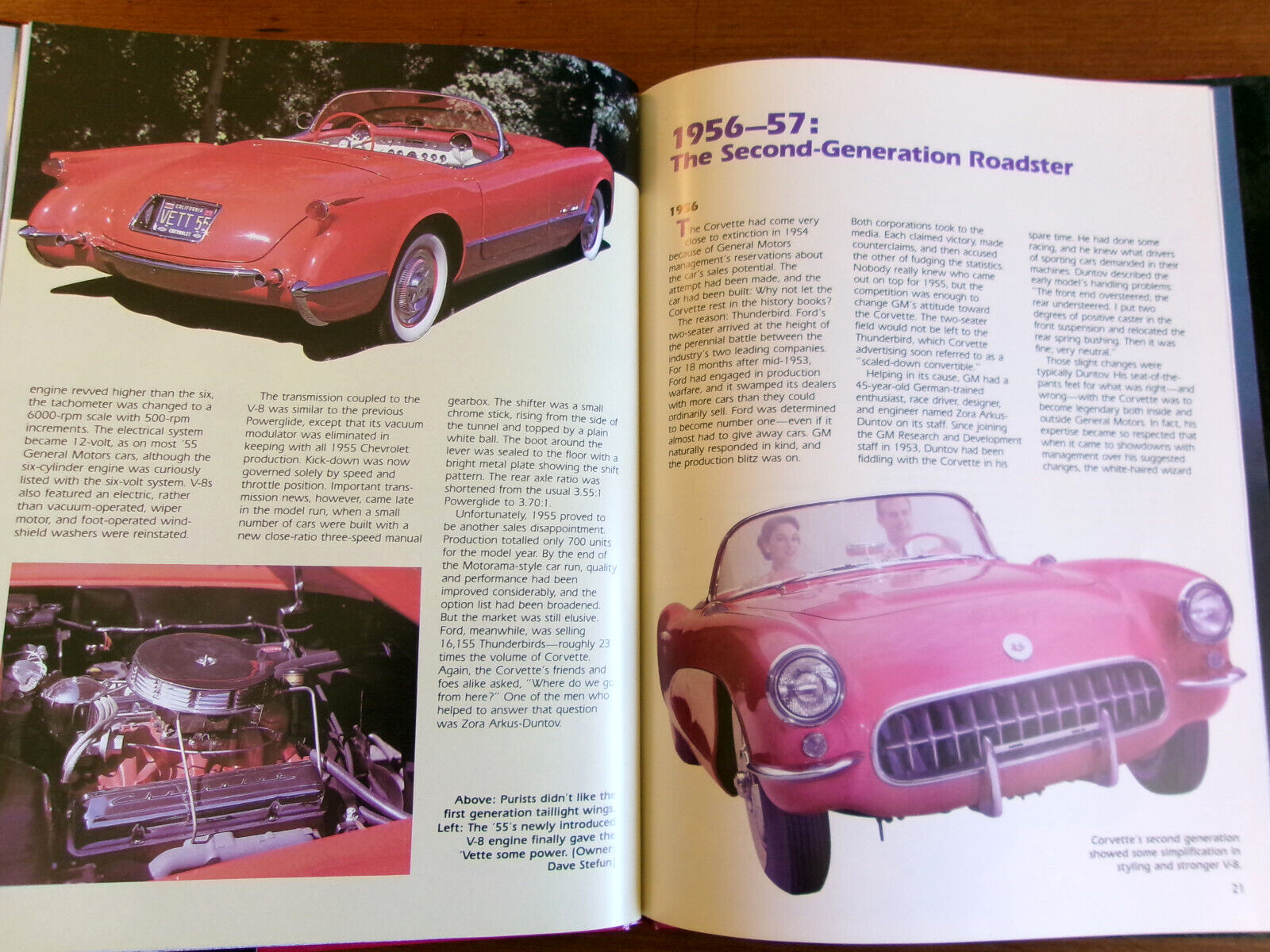 Corvette Roadster History Of Sports Car 1953 – 1986 HC Book By Consumer Guide –