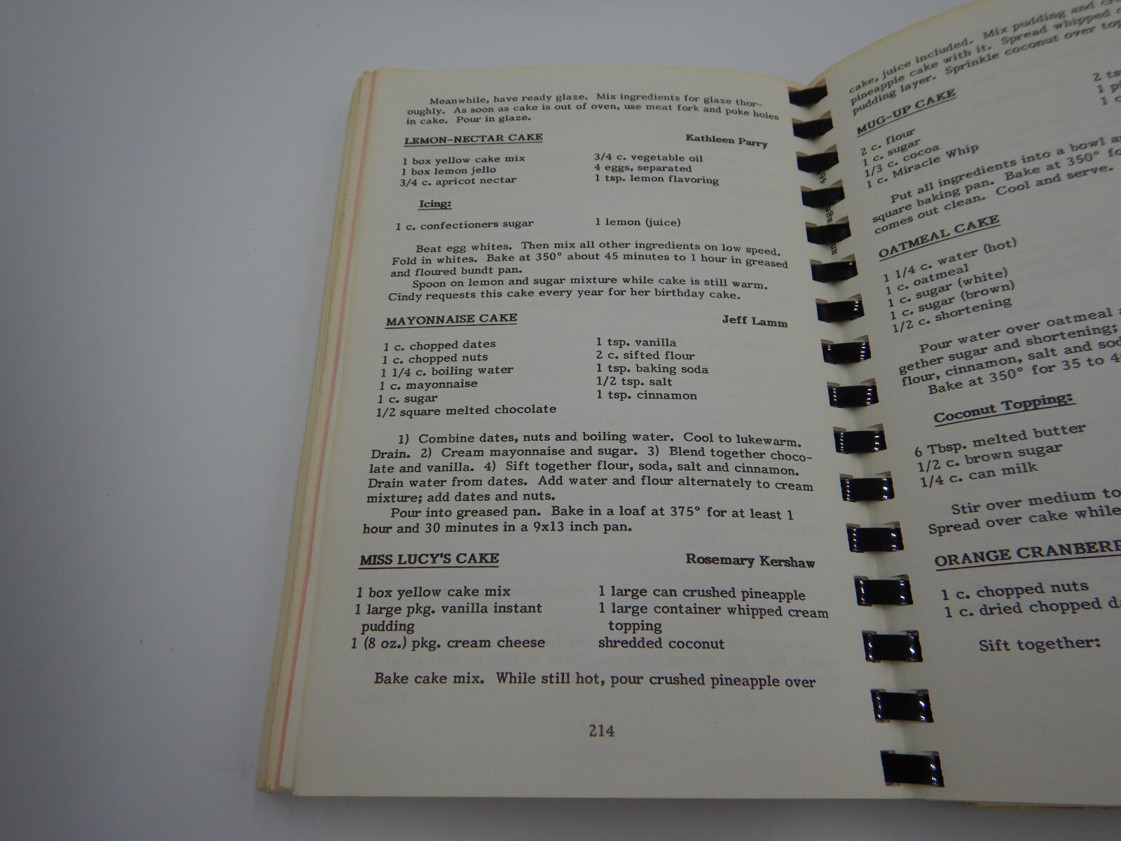 VTG St Elizabeth Ann Seton Catholic School Cookbook Alaskan Recipes-294 pages