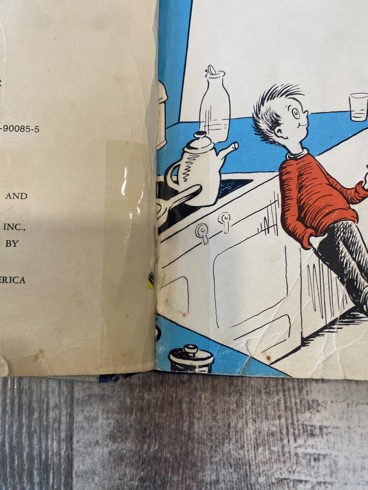 RARE Cover Scrambled Eggs Super! By Dr. Seuss ACCEPTABLE 1st EDITION 1953 BANNED