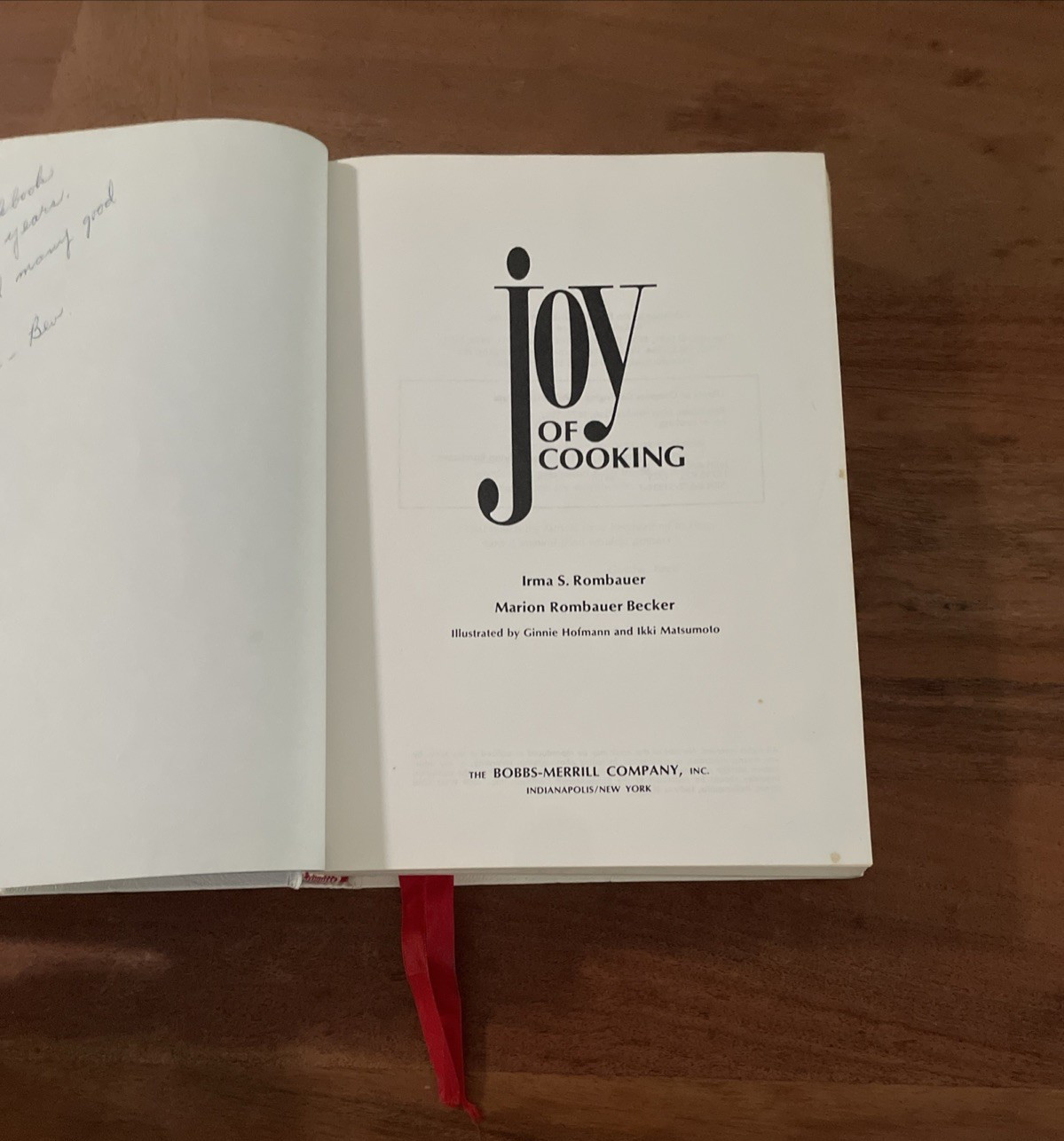 Joy of Cooking – Gold Lettering – Vintage Hardcover – 1975 CLASSIC!