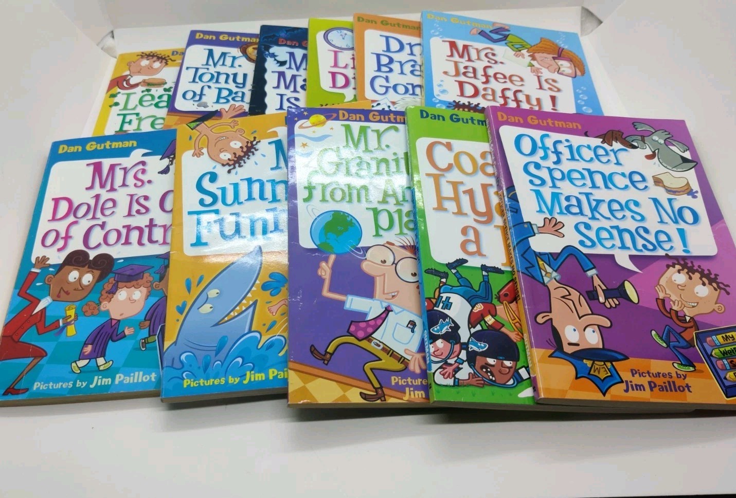 My Weird School Daze 12-Book Box Set: Books 1-7 9-12 Gutman, Dan *Missing Book 8