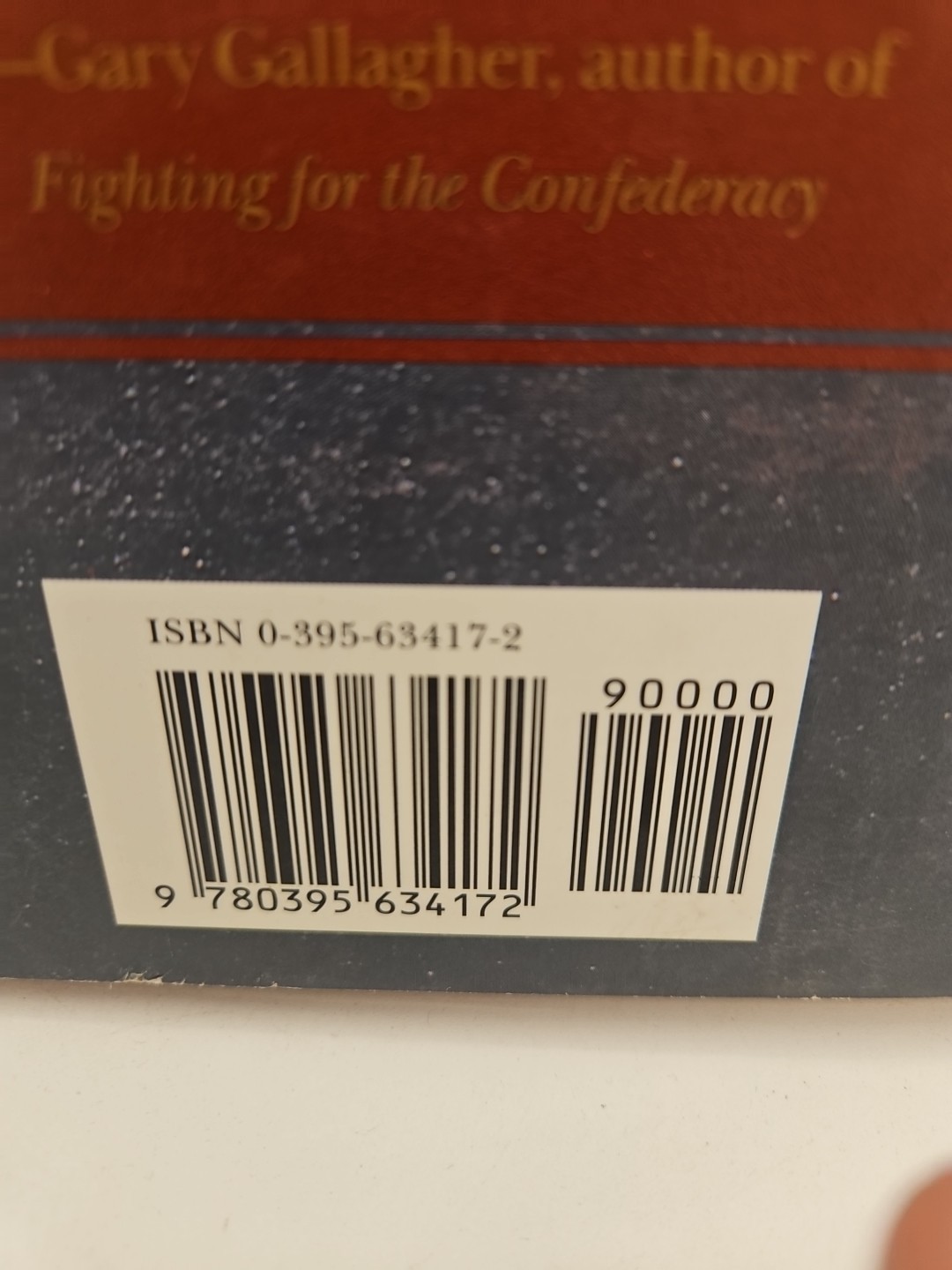 Chancellorsville HC DJ 1st VG Condition Stephen Sears F1