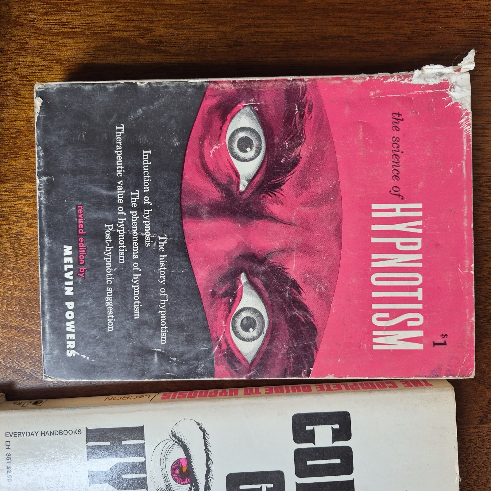 Vintage Hypnosis Book Lot, Induction, Science, Hypnotism, Complete Guide, Power