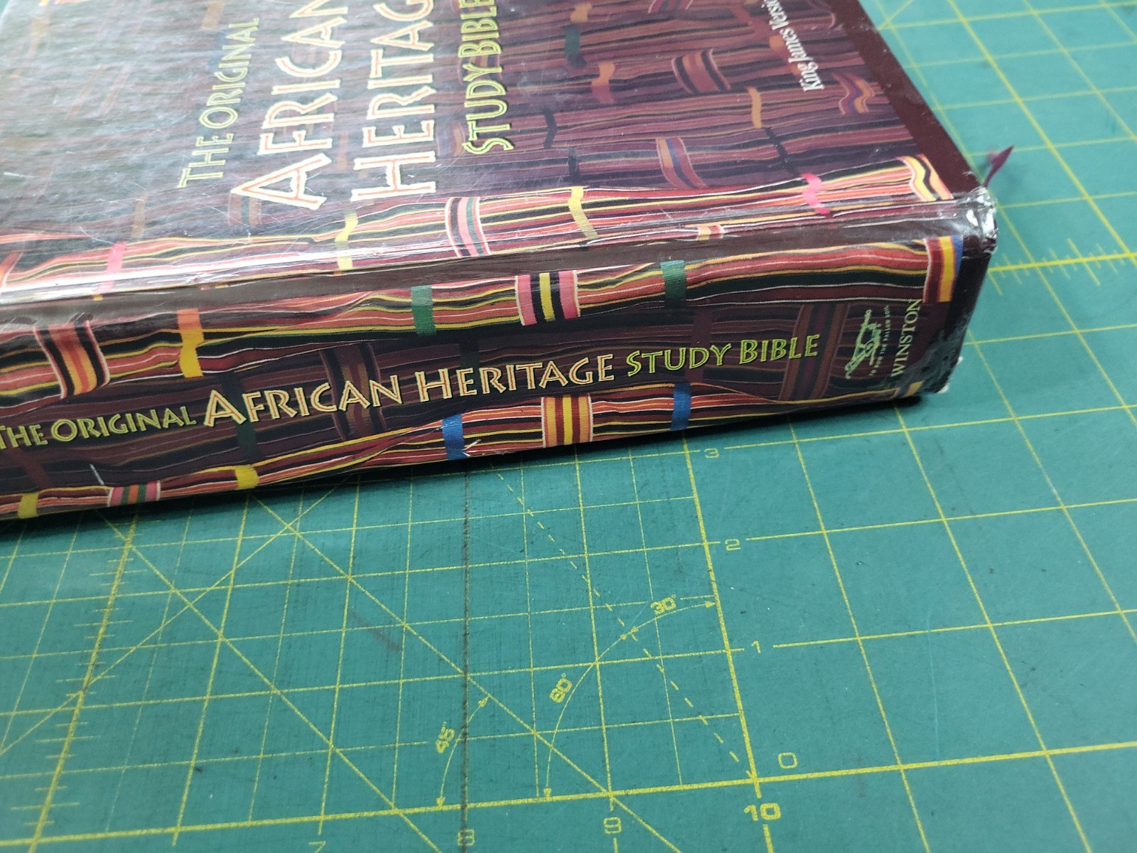 Original African Heritage Study Bible – 1993 1998 KJV Hardcover – Winston World