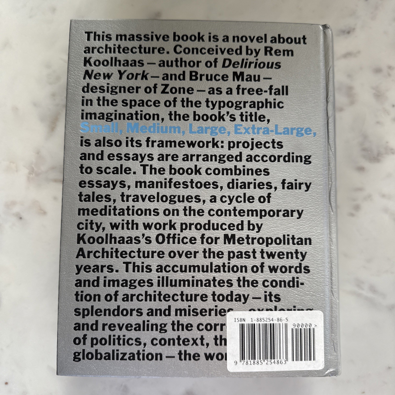 S,M,L, XL: O.M.A. Rem Koolhaas and Bruce Mau