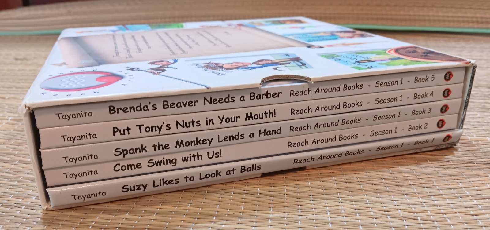 2016 Box Set REACH AROUND BOOKS Season One Bimisi Tayanita 5-Volume Excellent