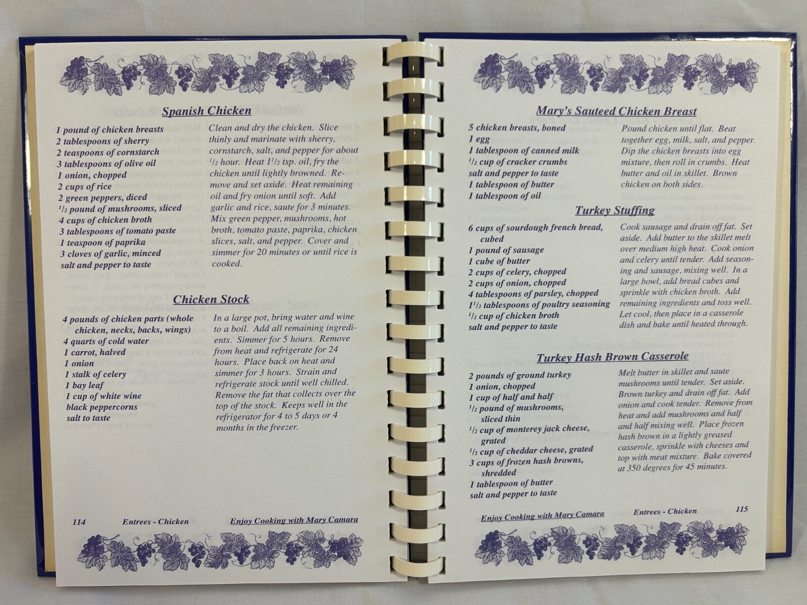 Enjoy Cooking with Mary, Cookbook by Mary Camara English Paperback 332 Pages