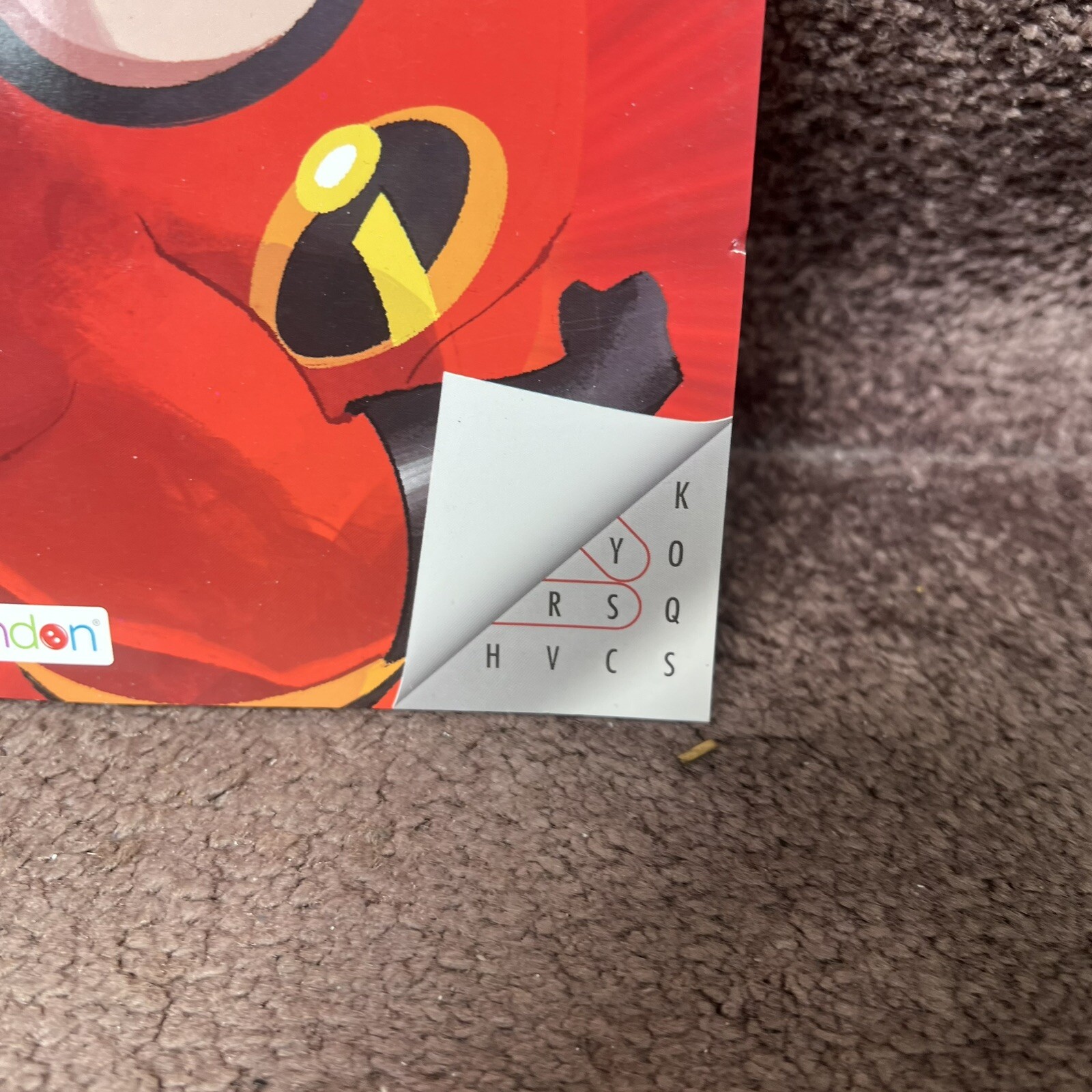 Incredibles 2 Superhero Activity Book Includes Stickers Pixar Disney Unused