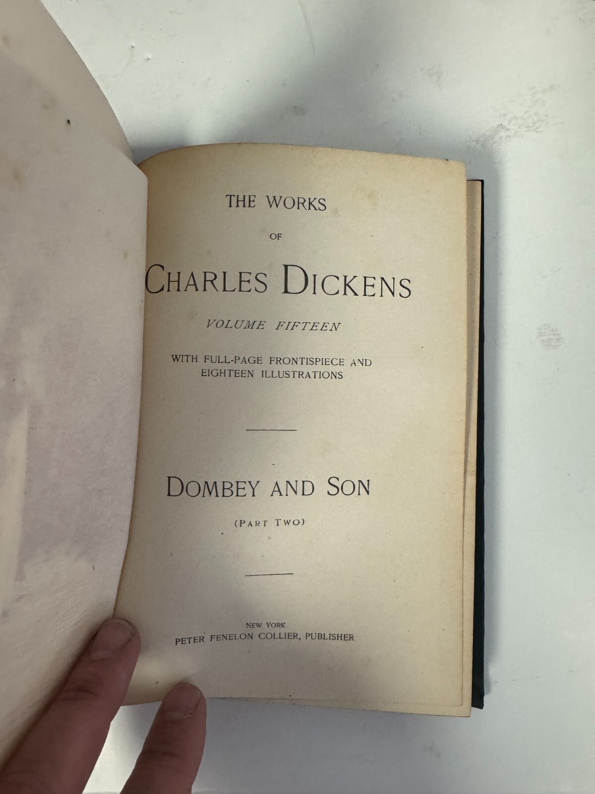 Antique 1890’s The Works Of Charles Dickens Peter Fenelon Collier x26 LOT VG++
