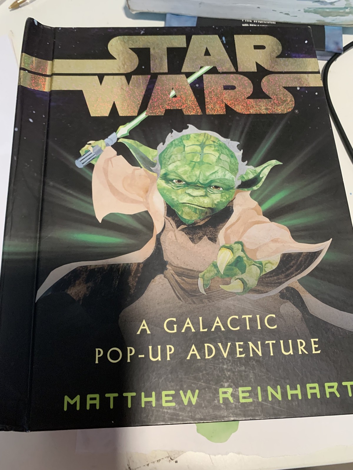 Star Wars A Galactic Pop-Up Adventure Matthew Reinhart Pop-Up Book Used