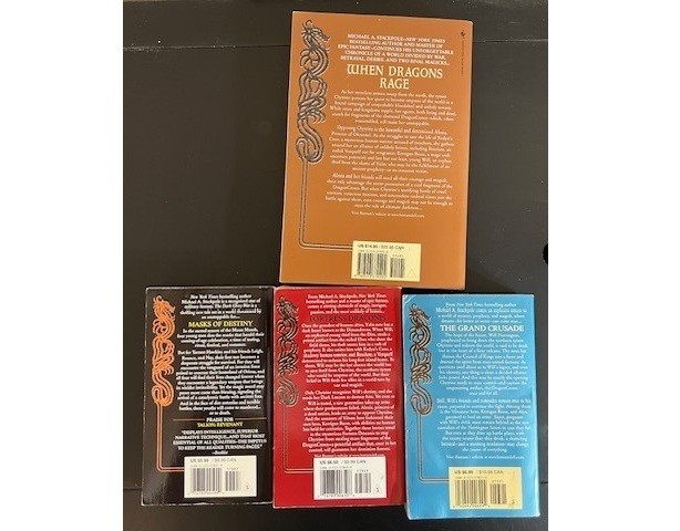 DragonCrown War Cycle Dragon Crown Michael Stackpole Books 1-4 PB Mixed
