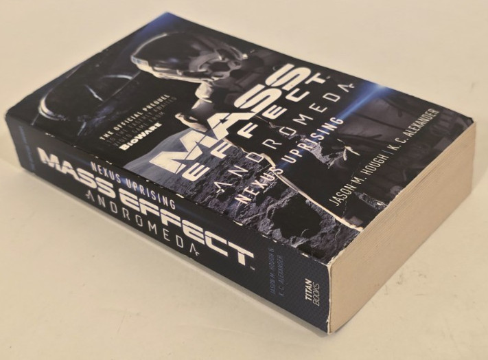 Mass Effect Paperback Books, Lot of 5 Mass Market Books.