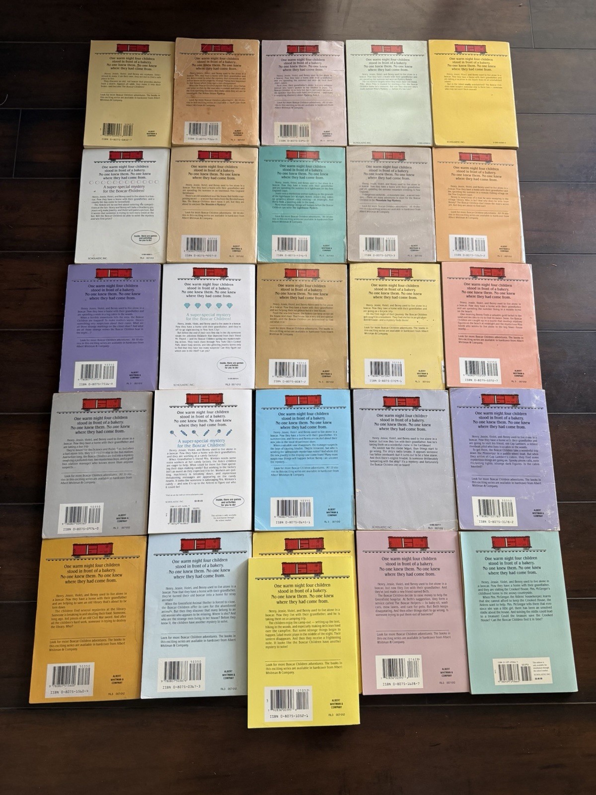The Boxcar Children Lot Of (26) Books By Gertrude Chandler Warner