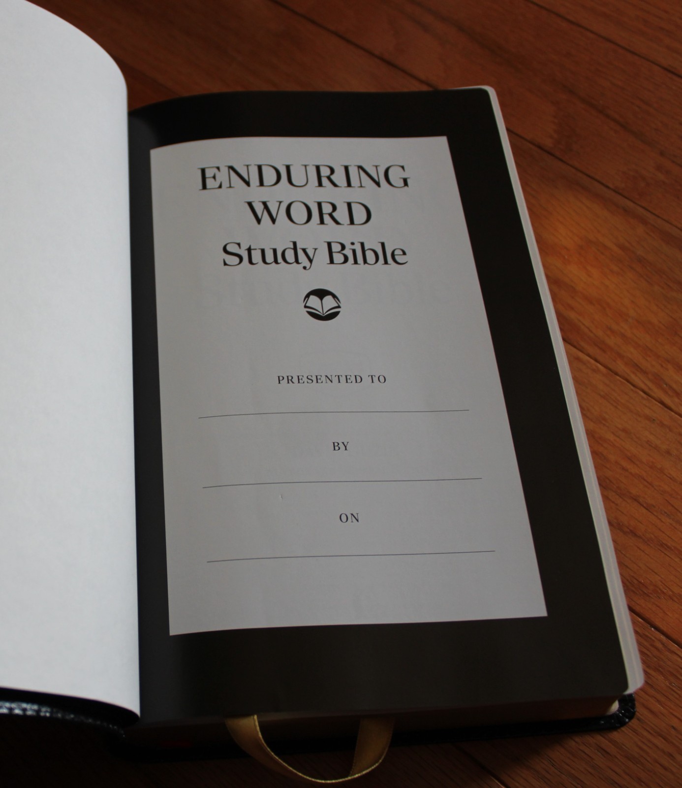 Enduring Word Study Bible Black Bonded Leather 2025 NKJV