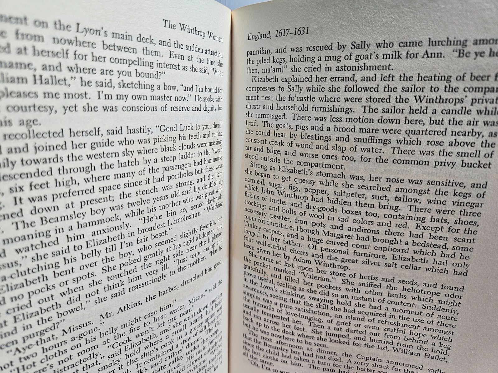 The Winthrop Woman by Anya Seton, 1958 Houghton Mifflin