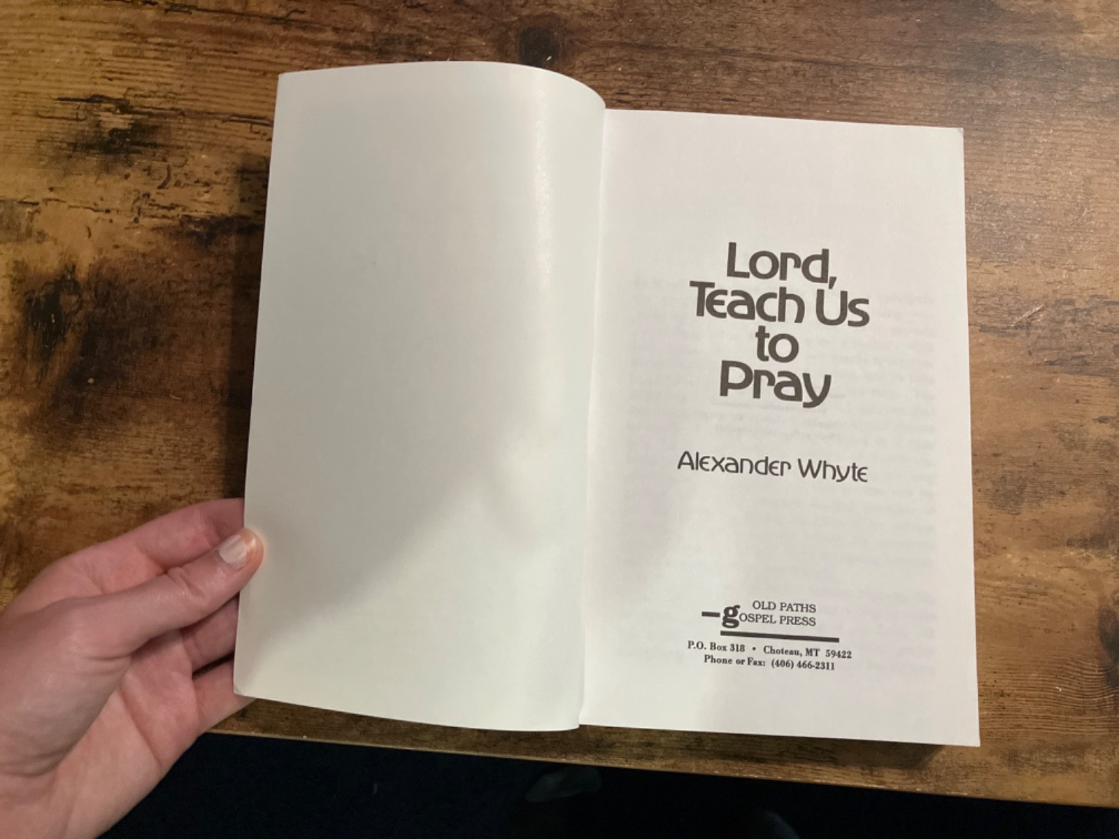 Lot of 2 Alexander Whyte Books Characters in The Holy War Lord Teach Us to Pray