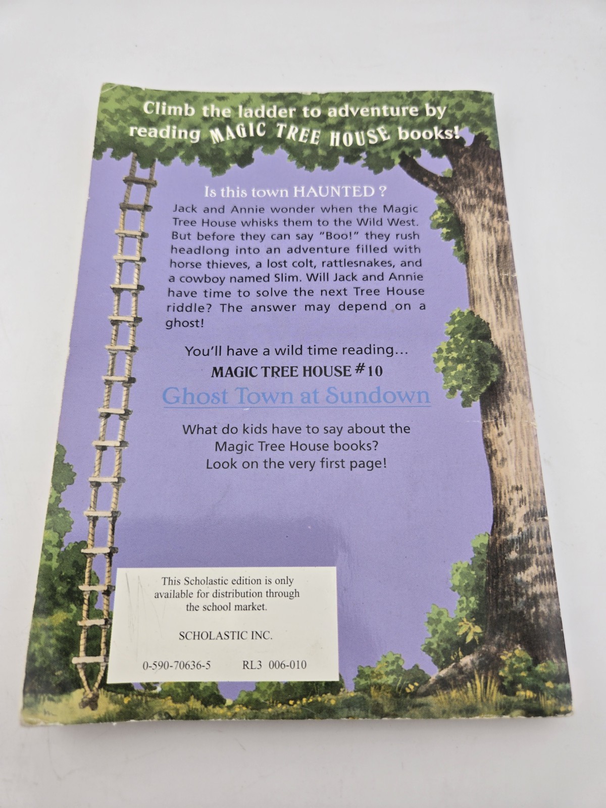 Magic Tree House #10 Ghost Town at Sundown