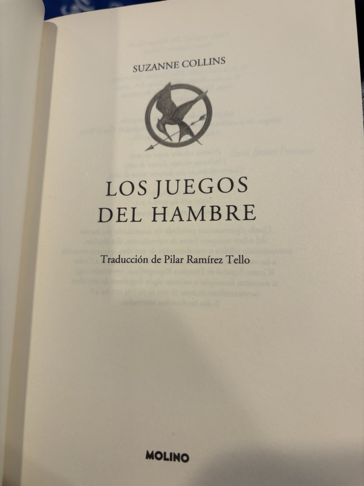 Los Juegos del Hambre (los Juegos del Hambre 1) by Suzanne Collins (2012)