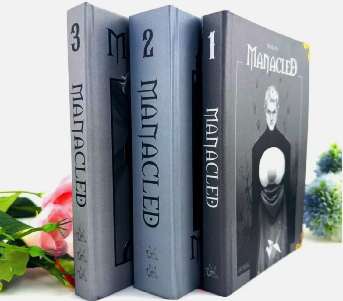 Manacled Book Complete 3-Volume Hardcover Edition W/ Illustrations By Senlinyu