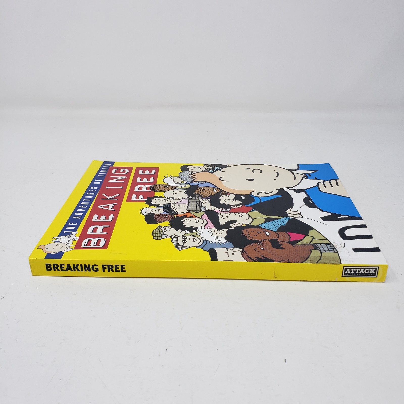 The Adventures of Tin Tin Breaking Free by J Daniels (1999, PB, Illustrated)
