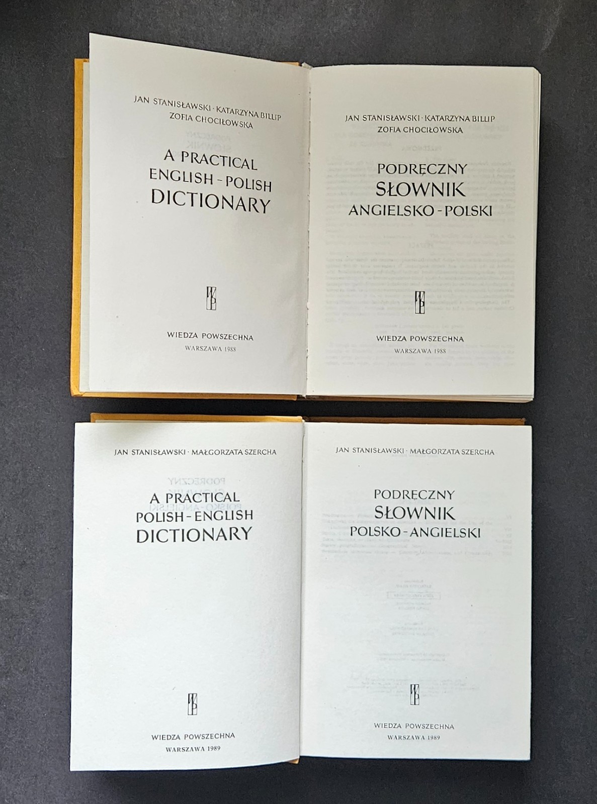 Słownik Angielsko-Polski /English-Polish Dictionary 2 Book Set