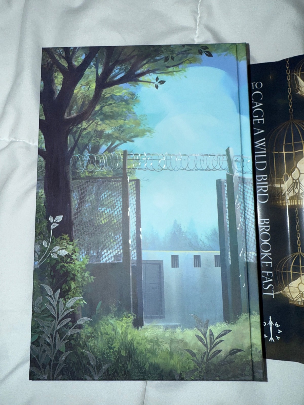 FAIRYLOOT To Cage a Wild Bird by Brooke Fast Signed + Owlcrate Wax Seal Merch