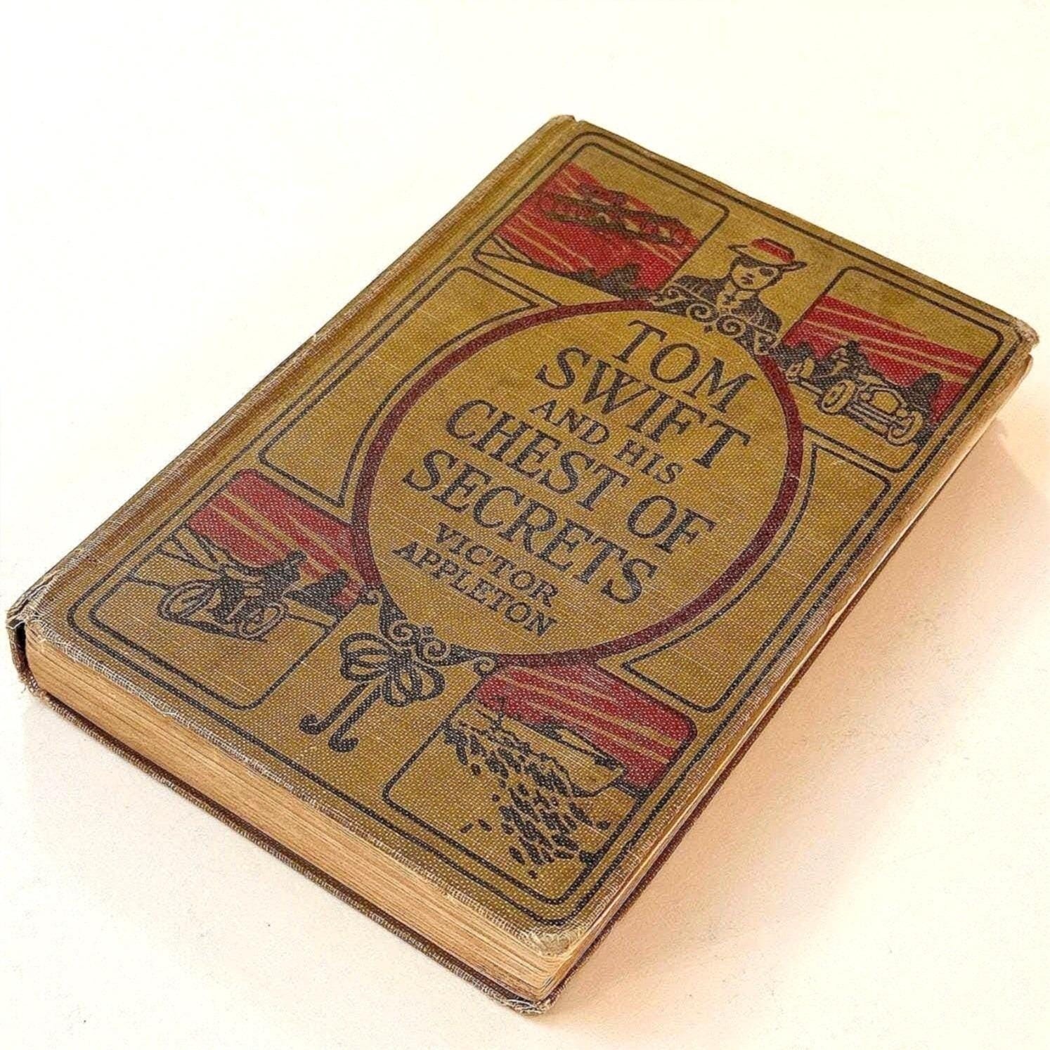 Tom Swift Chest of Secrets 1925 Grosset & Dunlap HC Victor Appleton Vintage Book