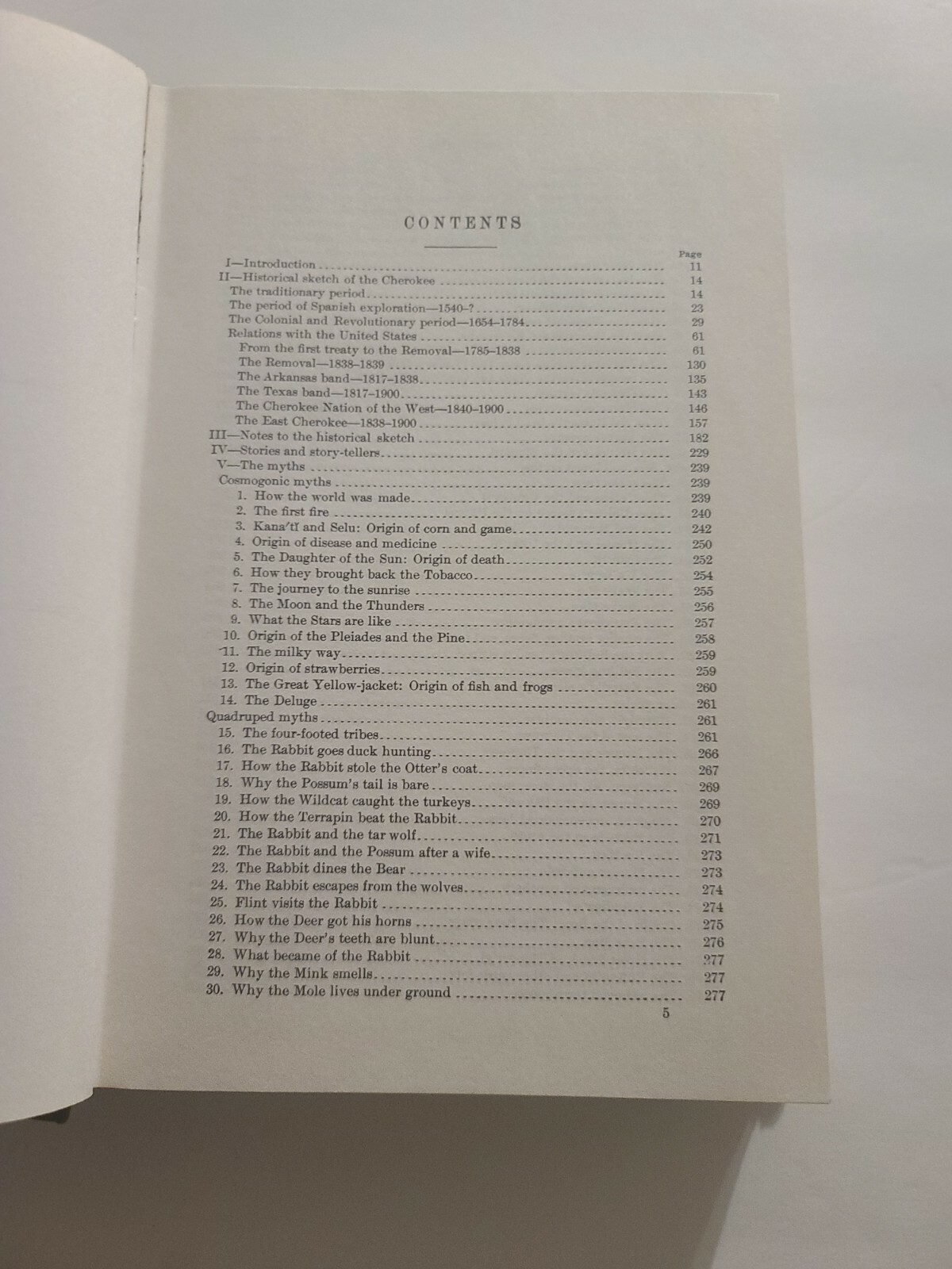 Myths Of The Cherokee And Sacred Formulas Of The Cherokees By James Mooney 1982