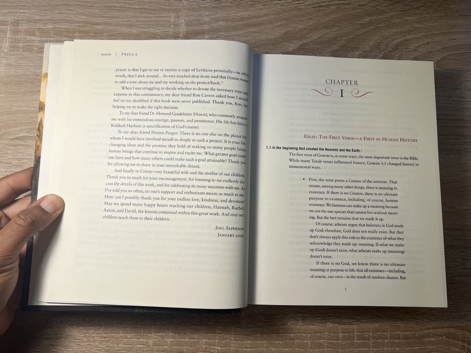 The Rational Bible Genesis God Creation Destruction Dennis Prager Hardcover Book