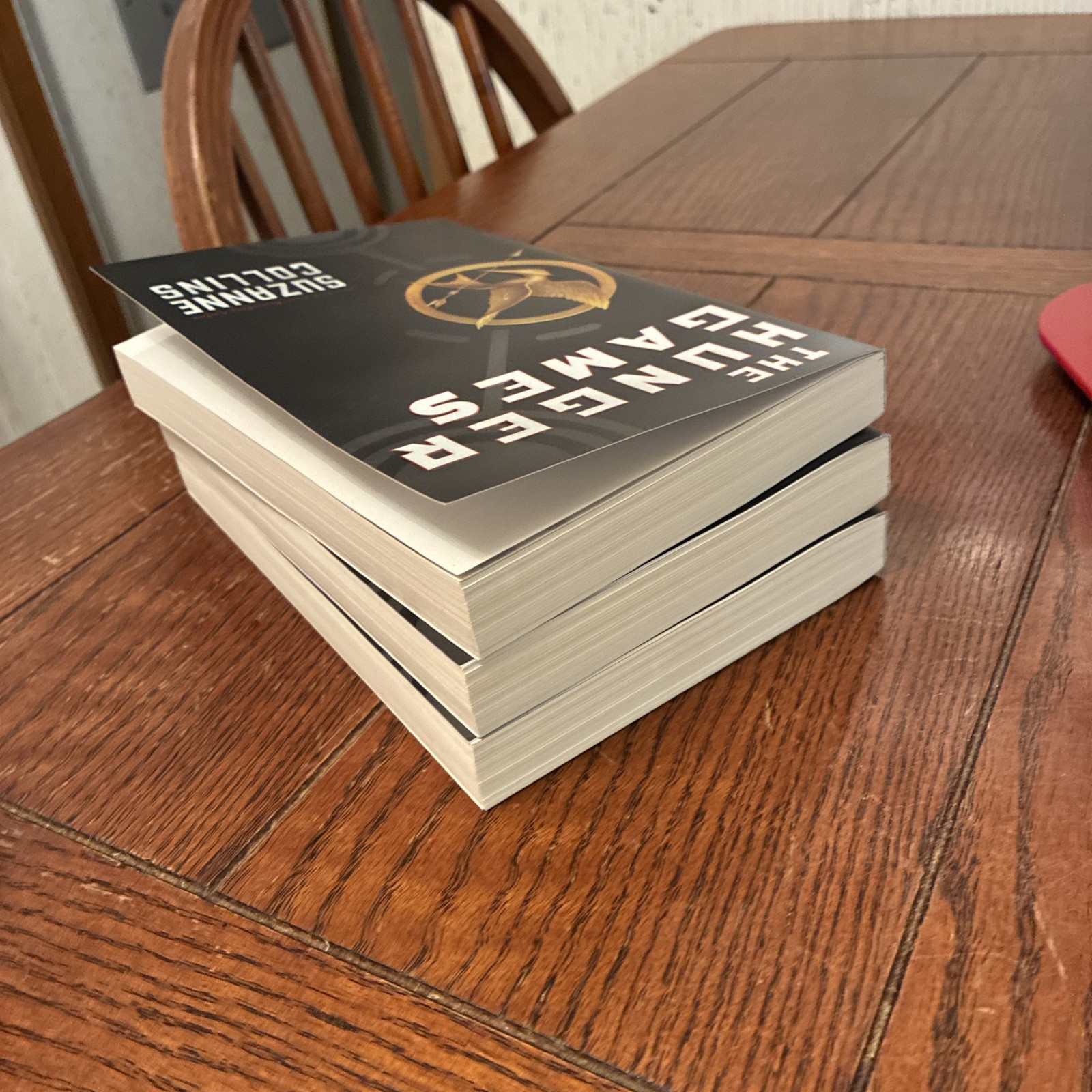 The Hunger Games By Suzanne Collins 1st Print PB-Lot Of 3