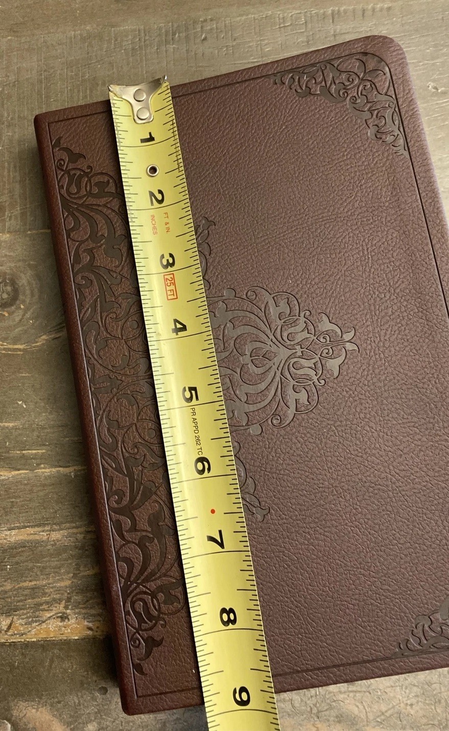 Premium Gift Bible-ESV-Filigree Design (Leather / Fine Binding) New Open Box