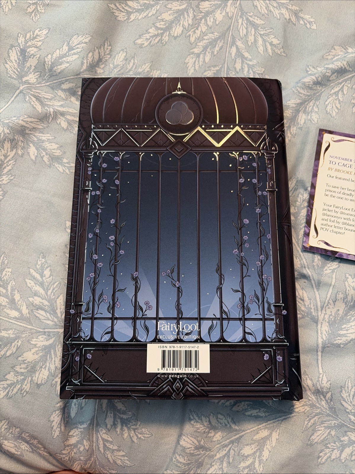 To Cage A Wild Bird By Brooke Fast Fairyloot Edition Signed