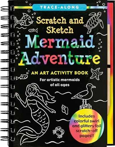 Mermaid Adventure Scratch and – Hardcover, by Peter Pauper Press – Very Good