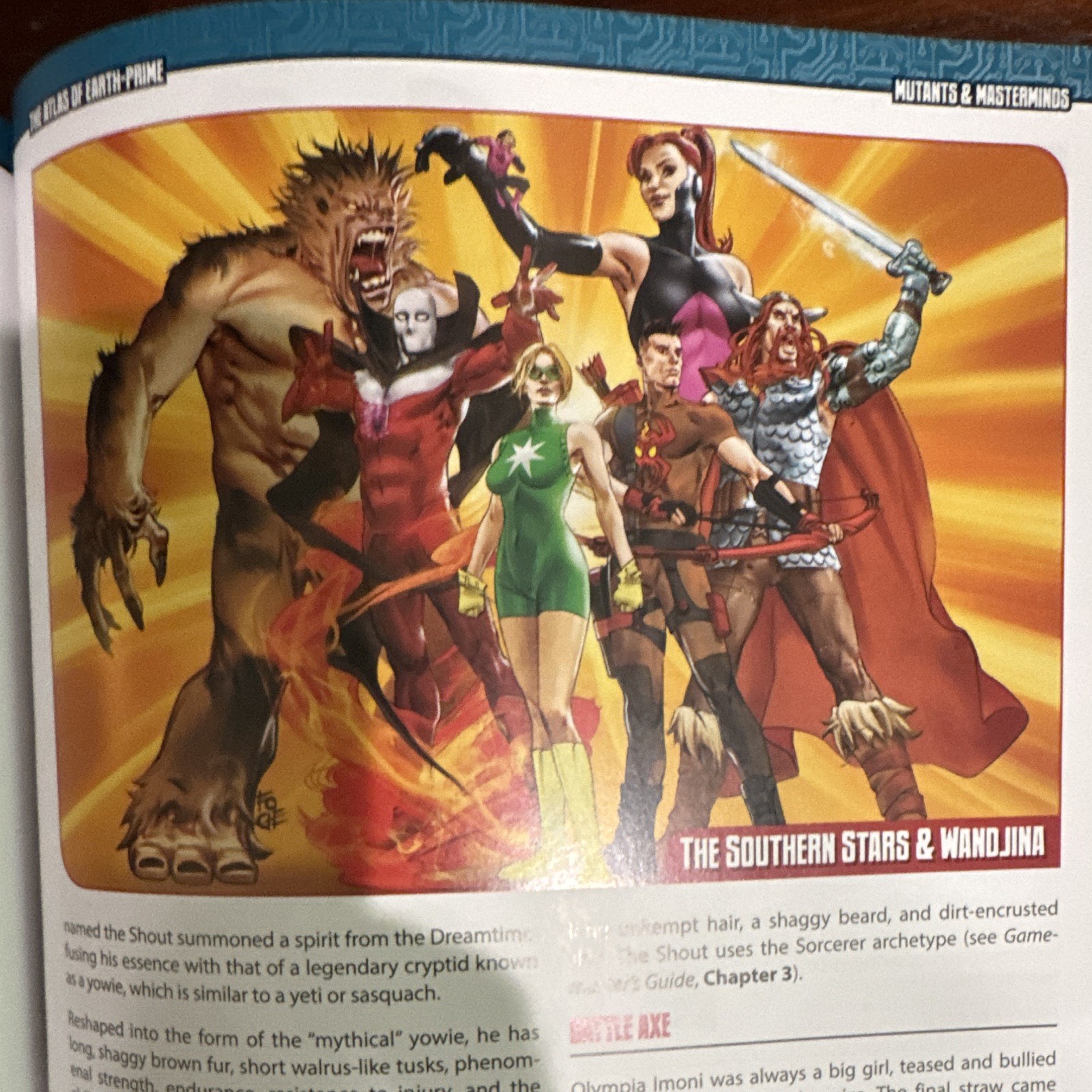 Green Ronin Mutants & Masterminds Atlas of Earth-Prime Sourcebook HC 2017 3E