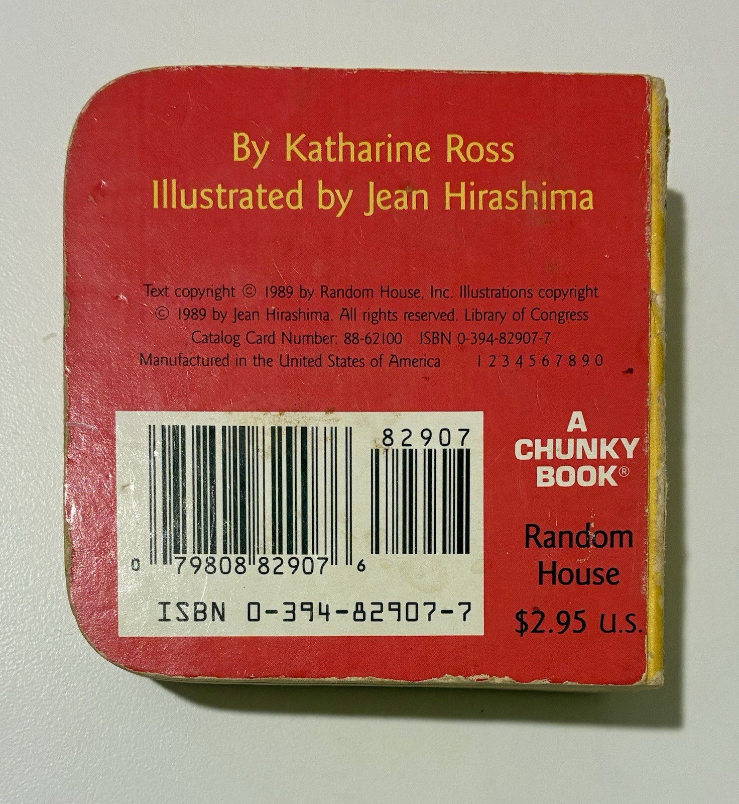 The Little Noisy Book board book 1989 Chunky Book series by Katharine Ross.