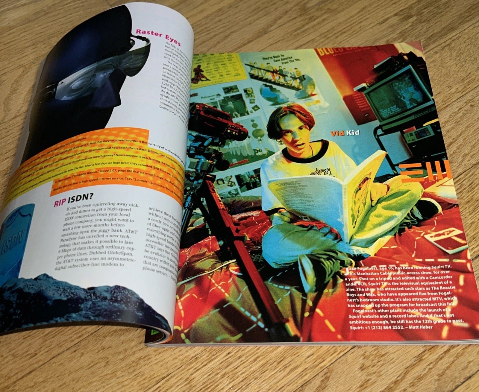 November 1995 WIRED Magazine – Nicholas Negroponte, The Media Lab at 10
