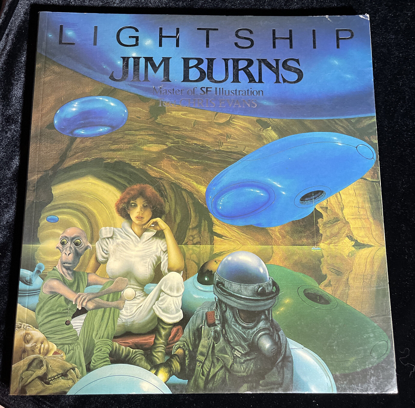 Lightship : Jim Burns, Master of SF Illustration by Jim Burns (2000, Trade…