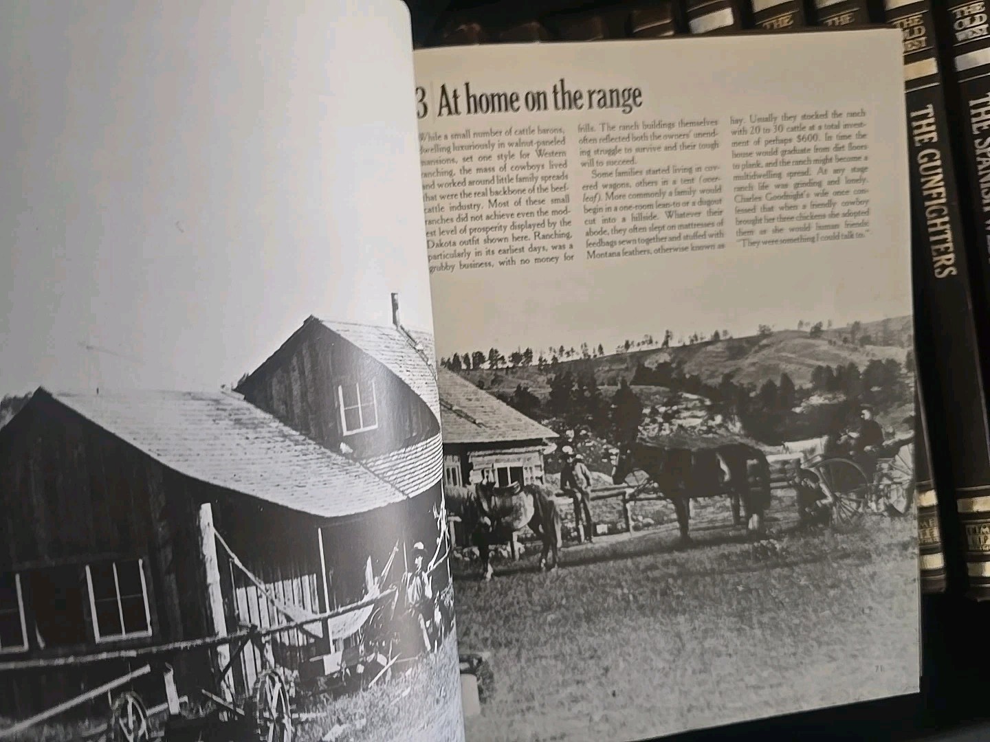 Time Life THE OLD WEST Set 13 Volumes – Vintage leatherette