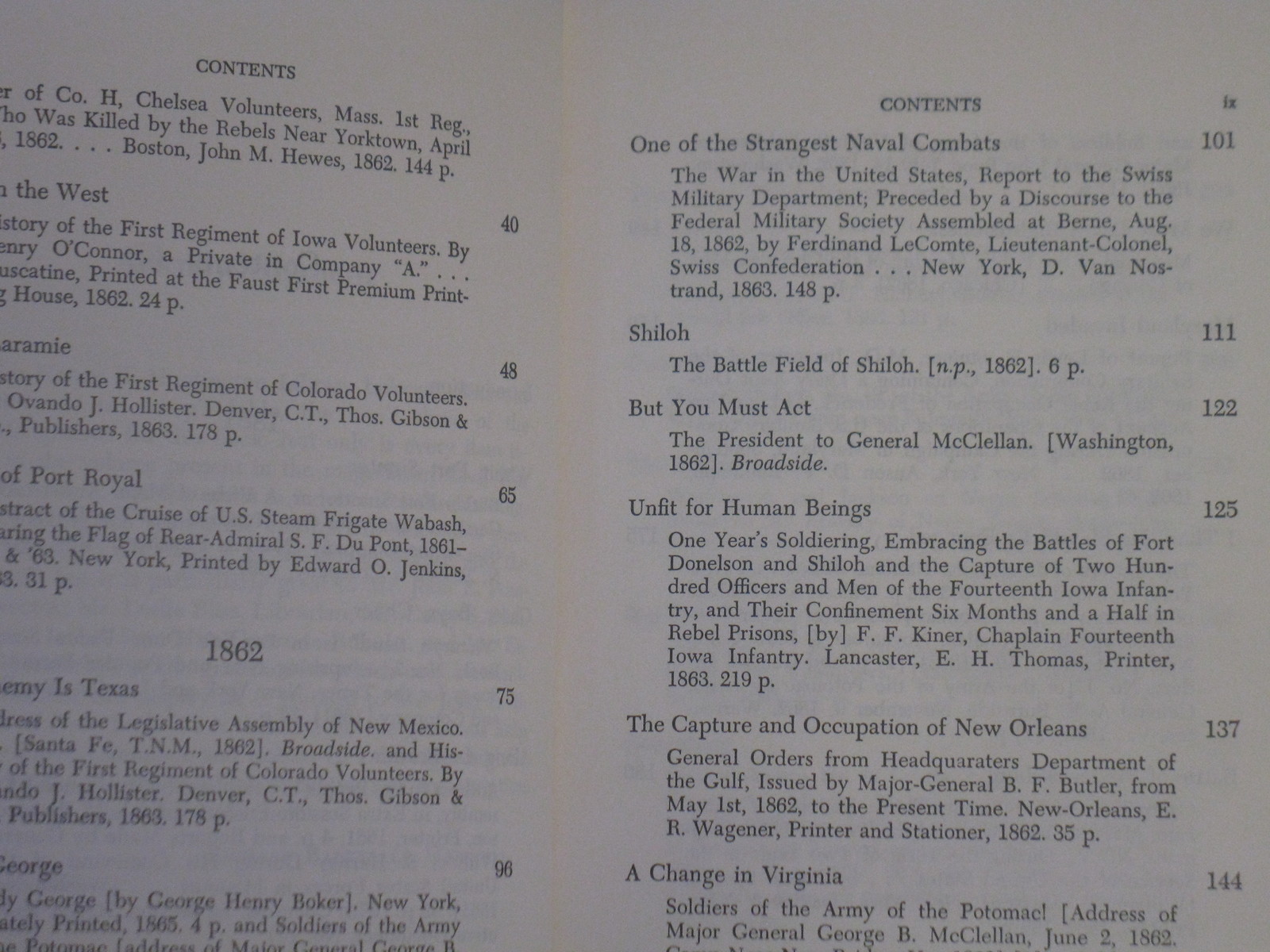 The Union Reader As the North saw The Civil War compiled by Richard Harwell