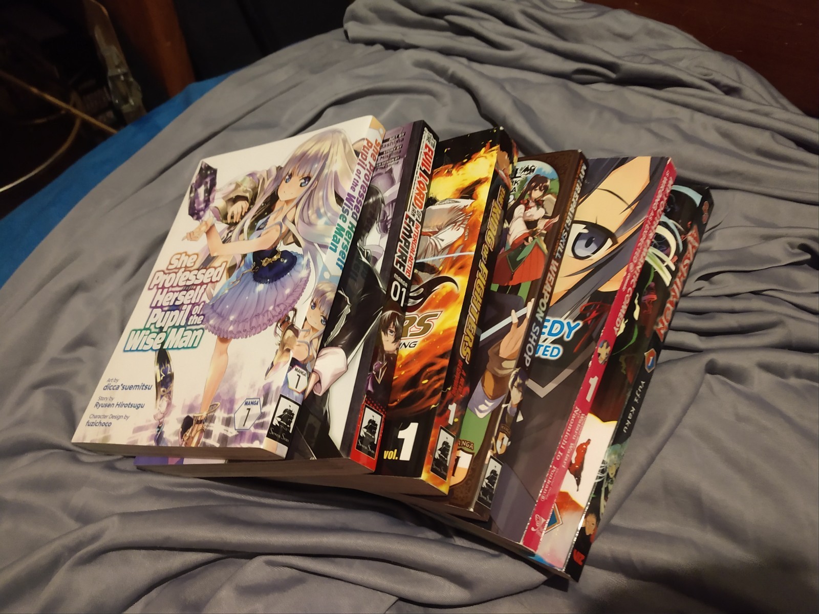 Good Condition Lot Of 6 Manga All Are Vol 1 English, Seven Seas SJ Viz Yen Press