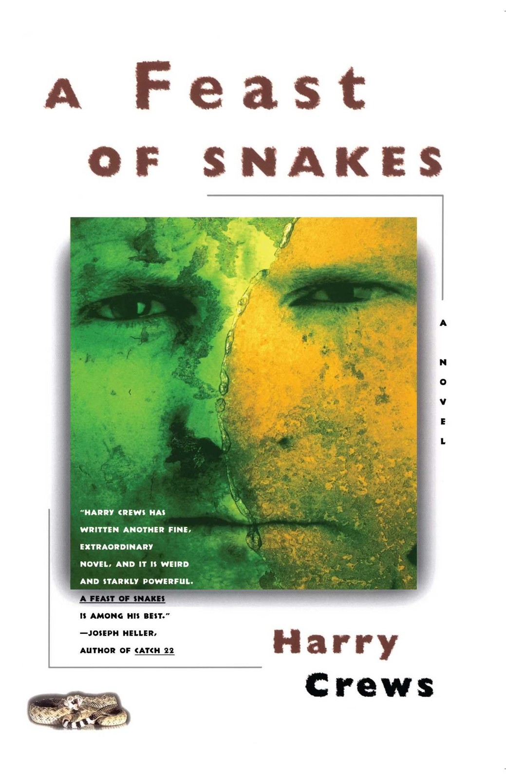 A Feast of Snakes: A Novel Crews, Harry paperback Good
