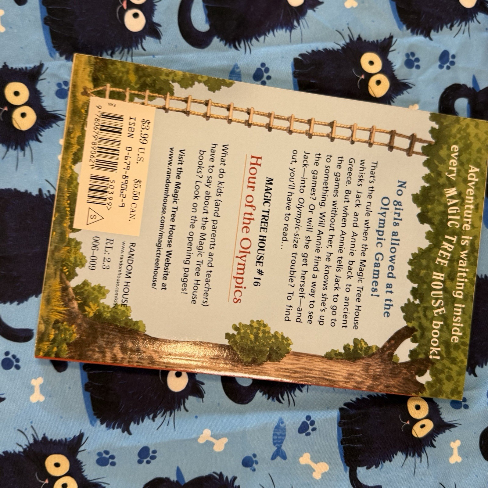 Hour of the Olympics Magic Treehouse #16 Mary Pope Osborne Paperback Book EUC