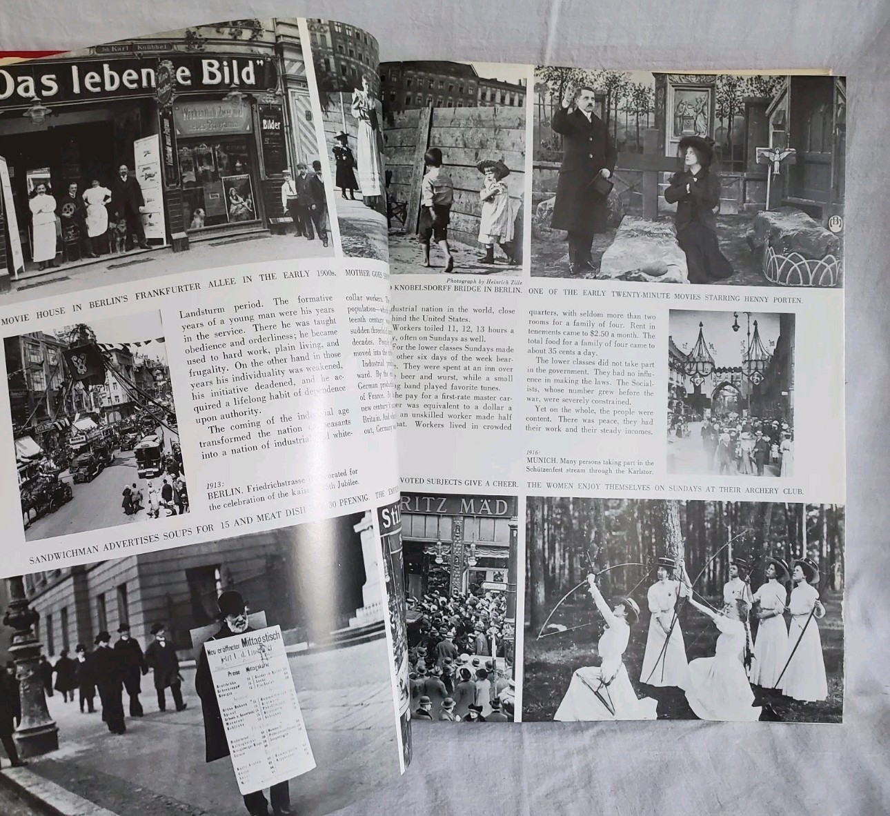 Sieg Heil Illustrated History Of Germany By Stefan Lorant 4th Print HCDJ 1974 1