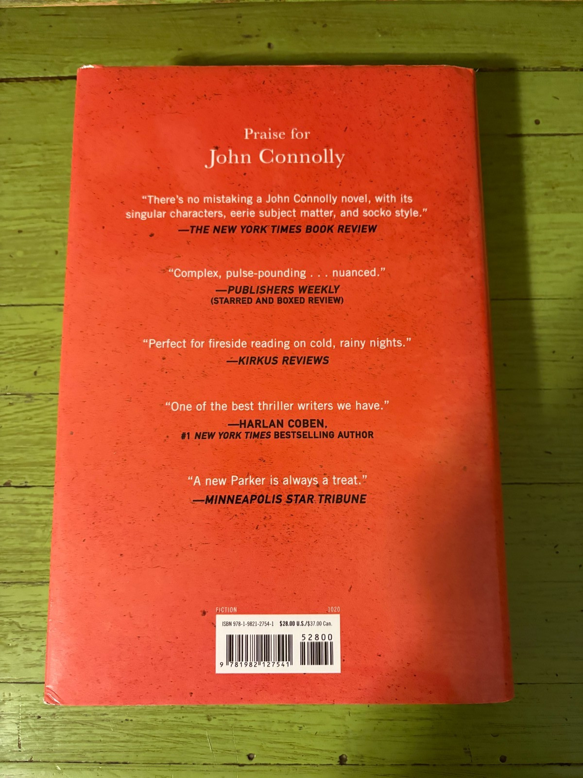 John Connolly The Dirty South Charlie Parker Series Hard Cover DJ Like New