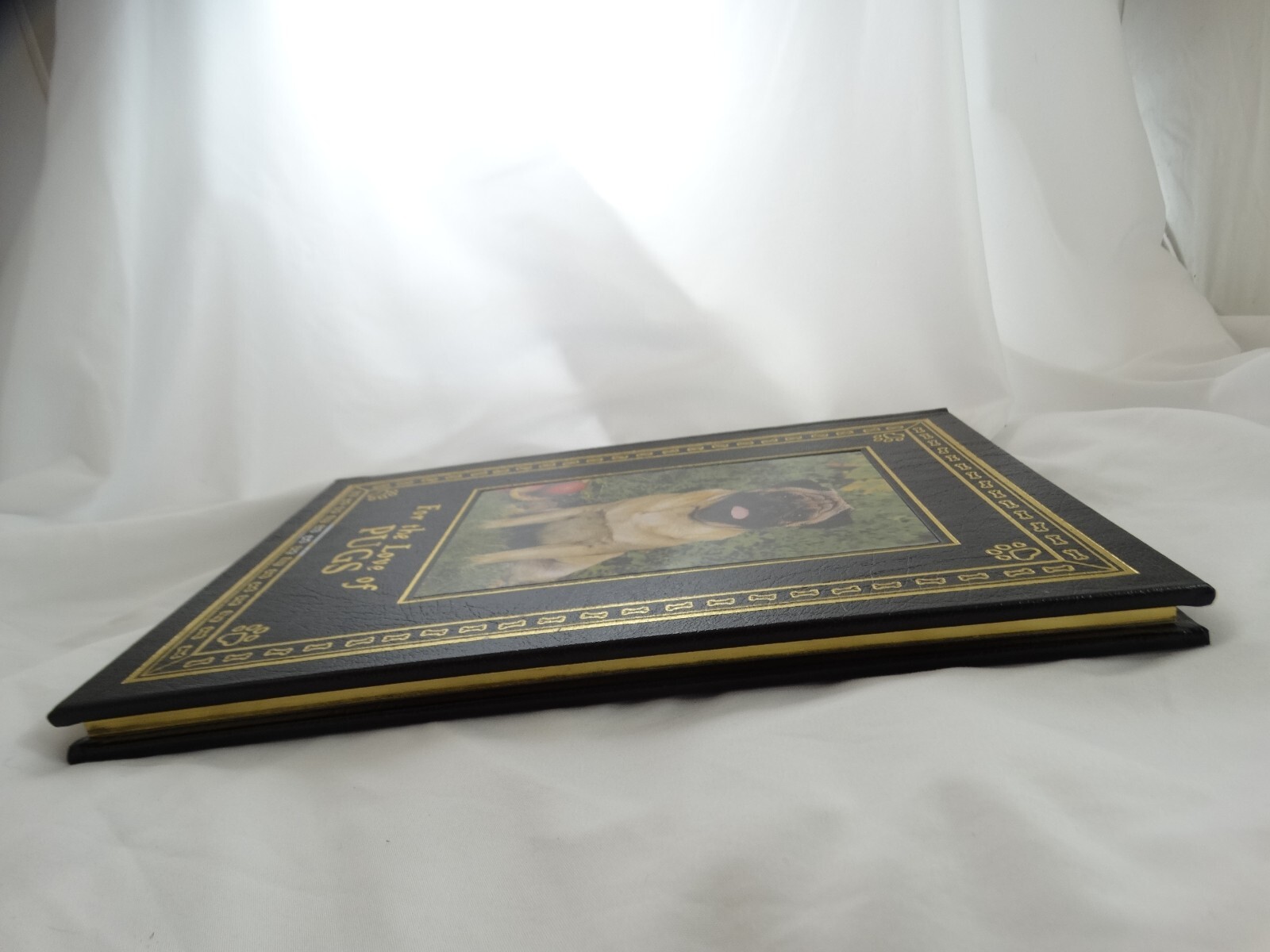 For The Love Of Pugs Book By Robert Hutchinson 1998 Gold Gilt Browntrout Publish