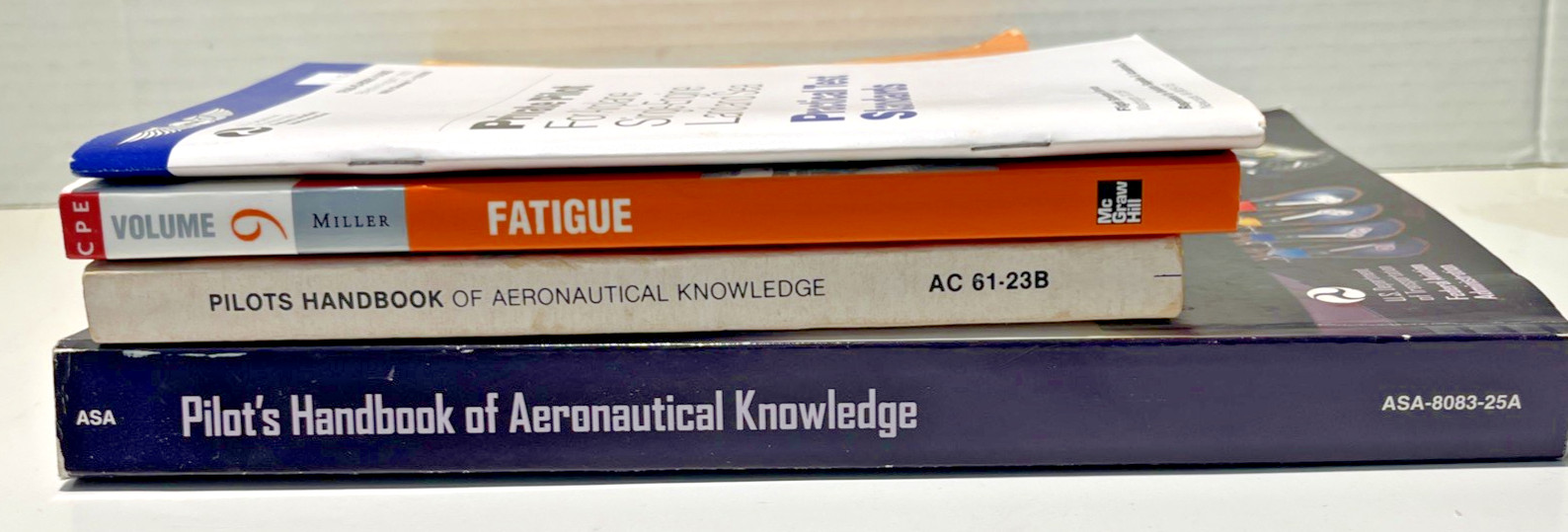 Aeronautical Pilots Handbook”Fatigue” By James C. Miller Aviation Aircraft lot 4