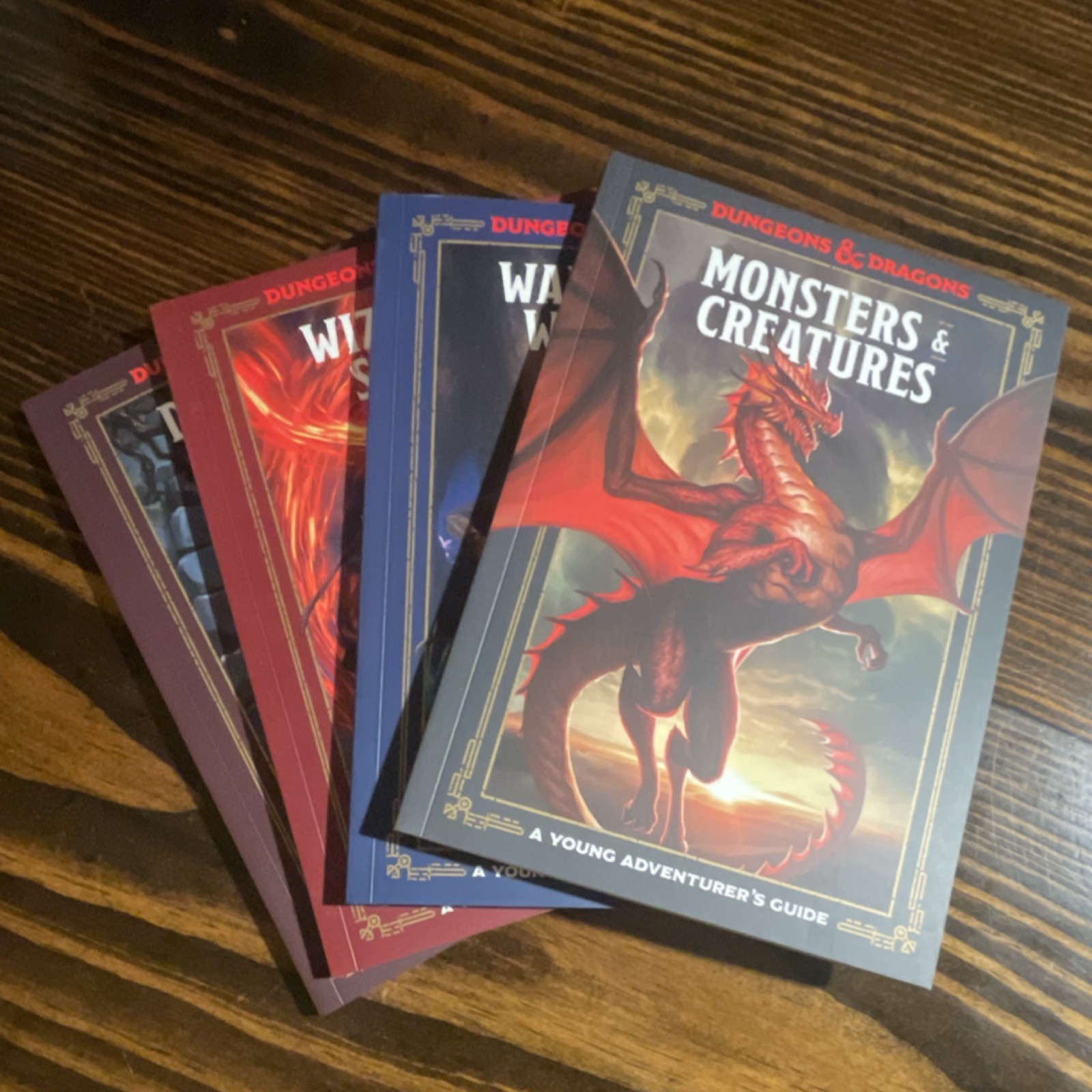 Dungeons & Dragons Young Adventurer’s Guides Box Set Illustrated Ten Speed Press