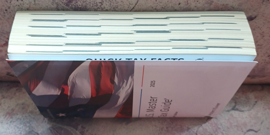 U.S. Master Tax Guide (2025) by Wolters Kluwer US Editorial Staff 108th Edition